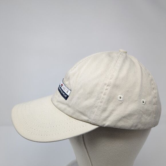 Cutter & Buck Patch Slideback Hat Tan One Size Adjustable 6 Panel - Picture 3 of 8